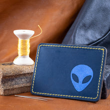 Load image into Gallery viewer, Visitors Mini Wallet (navy)
