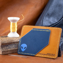 Load image into Gallery viewer, Visitors Mini Wallet (navy)
