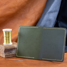 Load image into Gallery viewer, Water Tower Bookie Wallet (olive)

