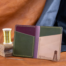 Load image into Gallery viewer, Water Tower Bookie Wallet (burgandy)
