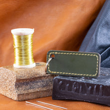 Load image into Gallery viewer, Water Tower Keychain (olive)
