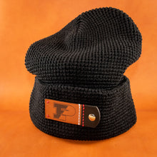 Load image into Gallery viewer, Waffle Knit Beanie (panthers)
